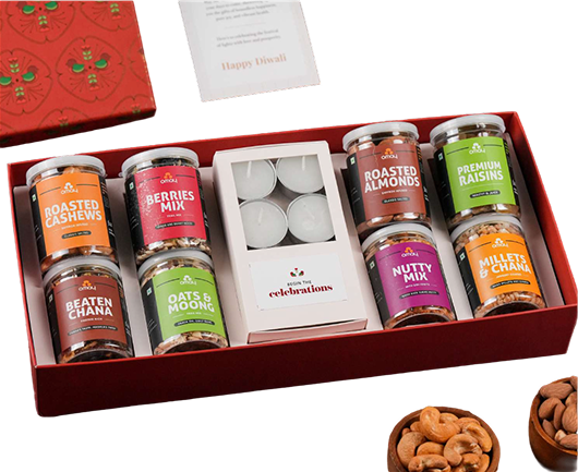 Omay Splendid Delights Diwali Gift Box